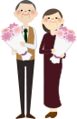 退職した老夫婦