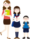 成長する子供